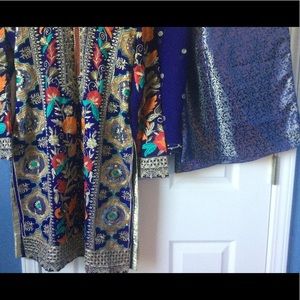 Indian Pakistani Punjabi Bangali embroidery dress